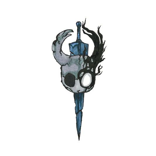 Hollow knight- sword sticker