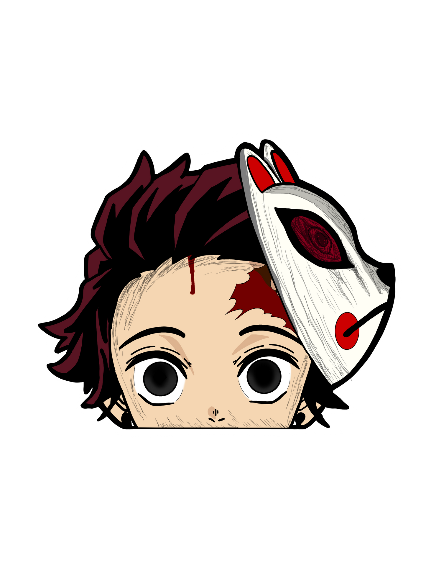 tanjiro sticker