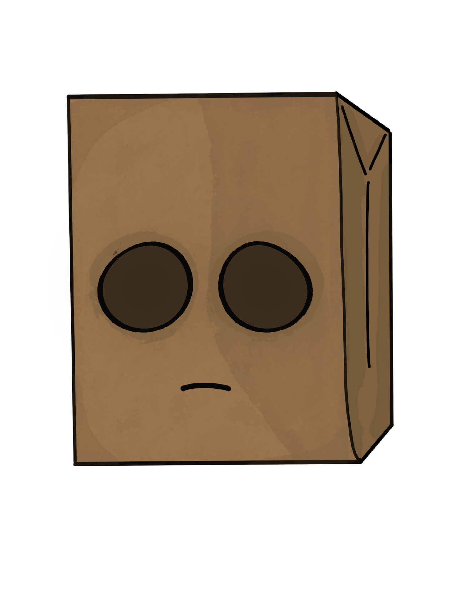 bag face sticker