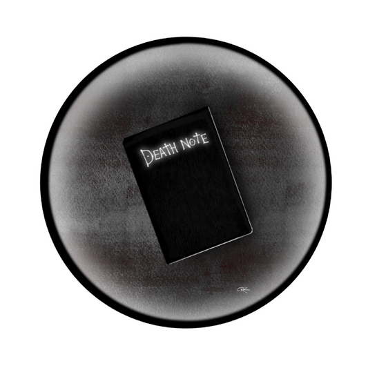 circle deathnote sticker